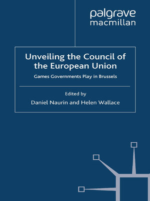 cover image of Unveiling the Council of the European Union